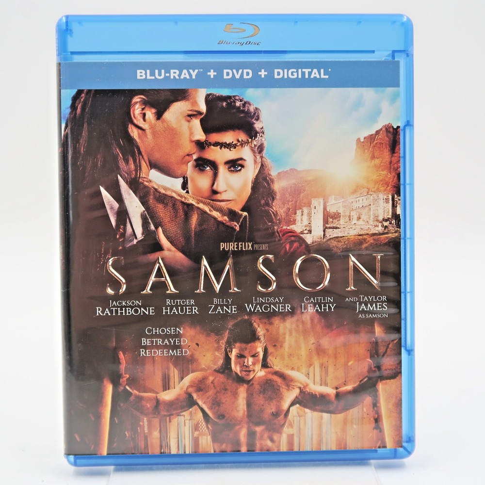 Samson Blu-ray DVD Digital 2018 Movie Universal Studios PG Biblical Epic